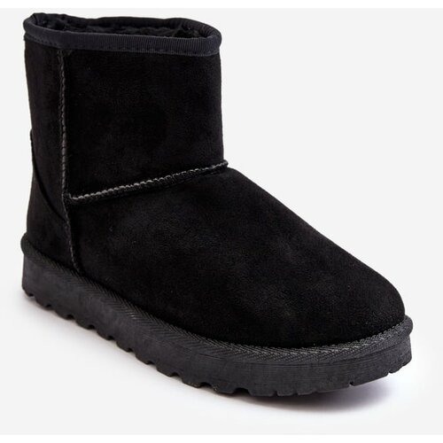 Kesi Women's suede insulated snow boots black Nanga Cene