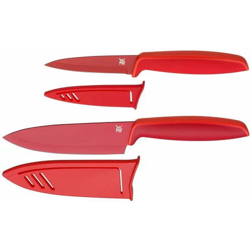 Wmf Komplet 2 rdečih nožev s pokrovom Touch