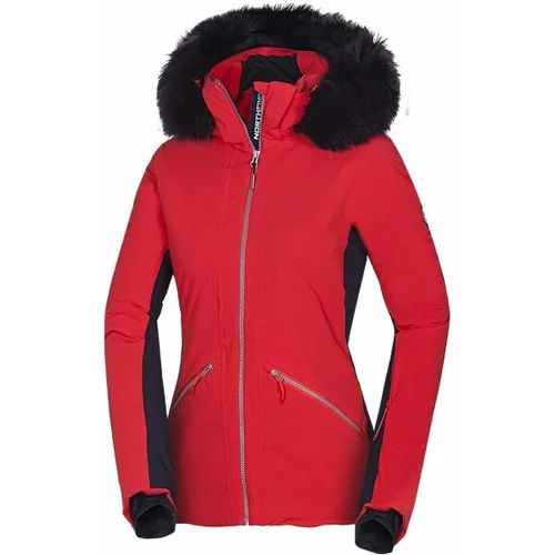 NORTHFINDER BLANCHE Ženska skijaška jakna, crvena, veličina