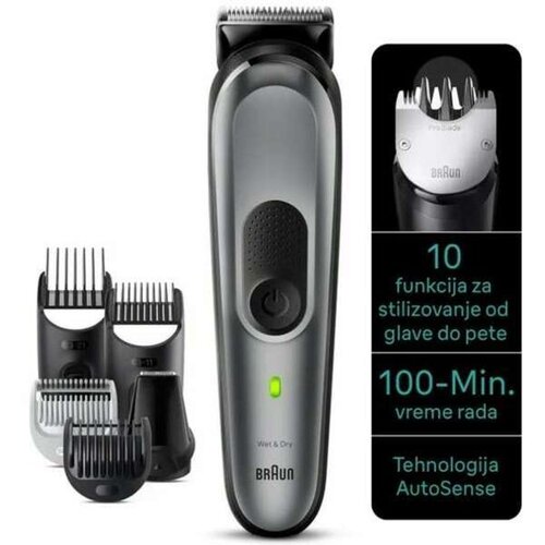 Braun All-In-One Series MGK7420 višenamjenski trimer za kosu, bradu i tijelo 1 kom Cijene