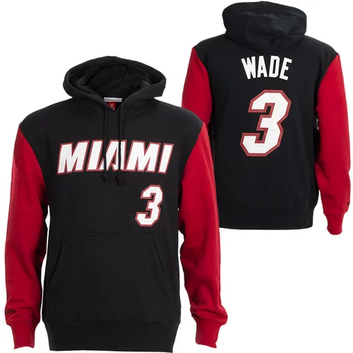Mitchell And Ness Dwyane Wade 3 Miami Heat 2006 Fashion Fleece pulover sa kapuljačom