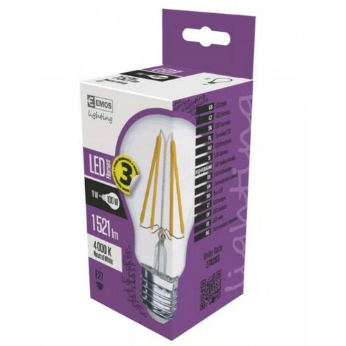 Emos LED sijalica filament a60 3,4w e27 nw zf5121 ( 3147 ) Cene