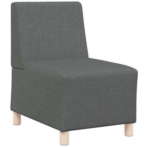  Modularna sofa bez naslona 3 pcs Tamno siva 55 x 74 x 82 cm Slike