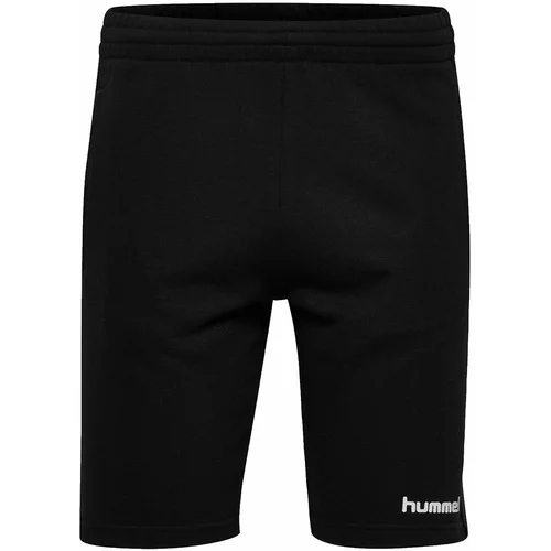 Hummel Športne hlače črna / bela