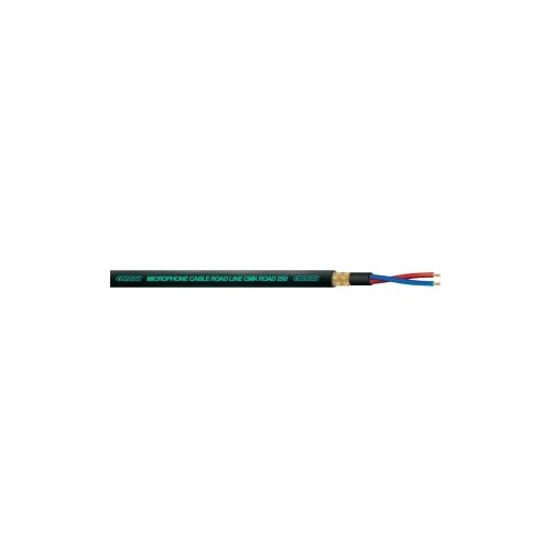 Cordial CMK ROAD 250-Mikrofonski kabel, 2x0.50mm, crn, metarska roba Cijene