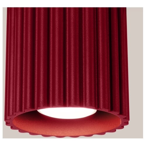 Sollux Lighting Sollux SL.1819 - Spot svetiljka AURA 1xGU10/10W/230V 10 cm crvena Slike