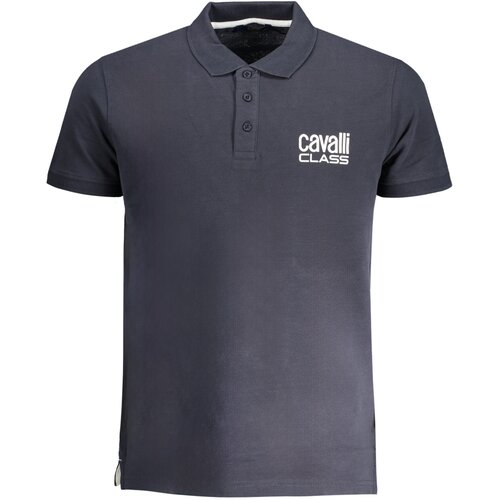 Cavalli Class MEN&#39;S SHORT SLEEVED POLO SHIRT BLUE Cene