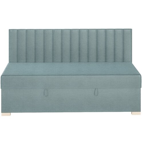 Ghado Plavi dječji krevet s prostorom za odlaganje s madracem 90x200 cm Chill - Slike