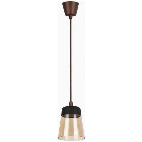 Brilagi LED luster R GLASS 1xE27/60W/230V &Oslash; 15,5 cm braon/dimno bež/crna Cene