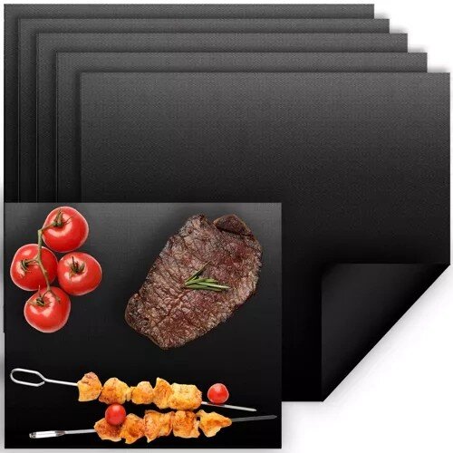  Podloga za žar 5 kos &ndash; teflonska BBQ mat, večkratna uporaba, proti prijemanju, enostavno či&scaron;čenje Cene