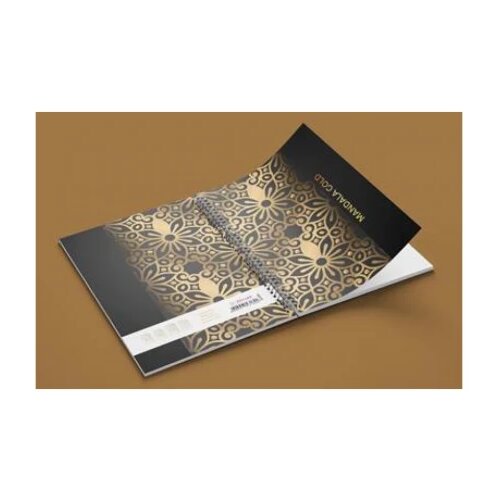 Helios Sveska A4 Mandala gold spirala dikto 100l (HL) Cene
