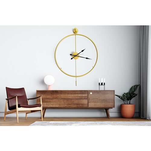 Atelier Del Sofa zidni sat 58x80x7cm Zlatni Cene
