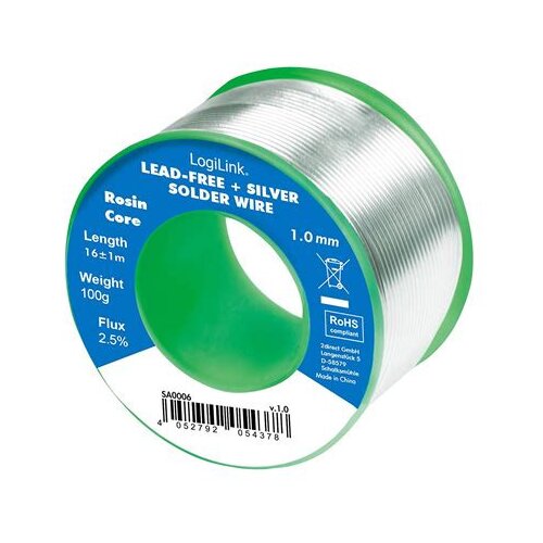 Tinol kalaj za lemljenje 1mm 100g LOGILINK SA0006 Cene