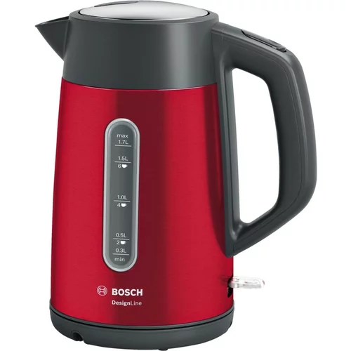 Bosch SDA električni čajnik TWK4P434 temno rdeča/gr, (20999775)