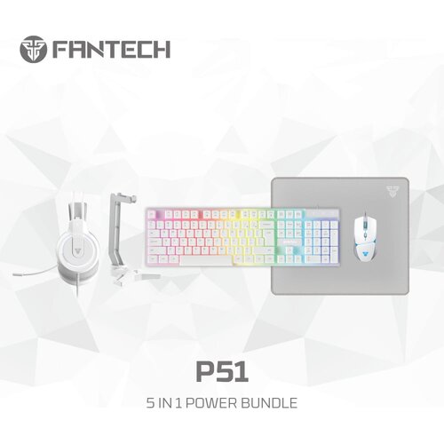Fantech combo set gaming P51 power 5u1 space edition Cene
