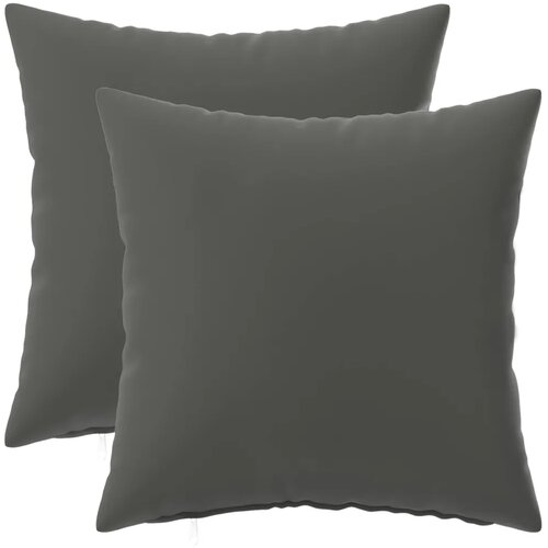  Jastuk s jastukom HEERLEN 2 kom. Antracit Poliester - Antracit 35 x 35 cm 2 Slike