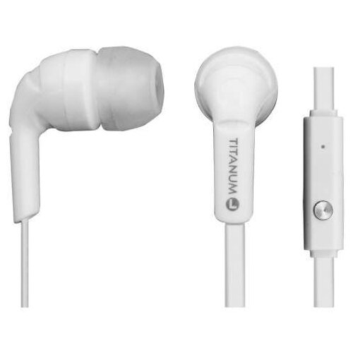 Titanum Slu&scaron;alice sa mikrofonom In-Ear, white, TH109W Cijene
