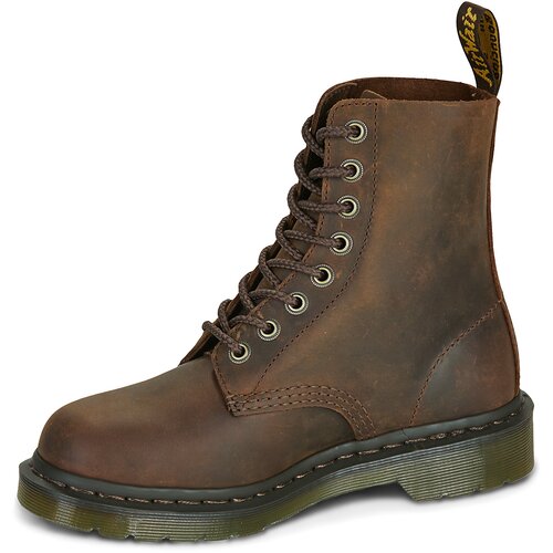 Dr. Martens 1460 PASCAL EMBOSS FLORAL DARK BROWN CRAZY HORSE Smeđa Slike