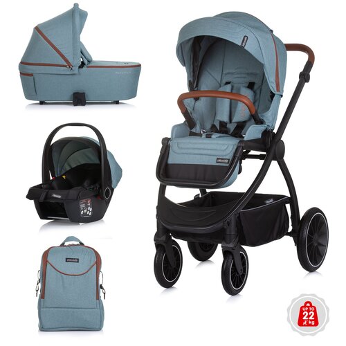 Chipolino Kolica za bebe 3 u 1 Prestige Cene