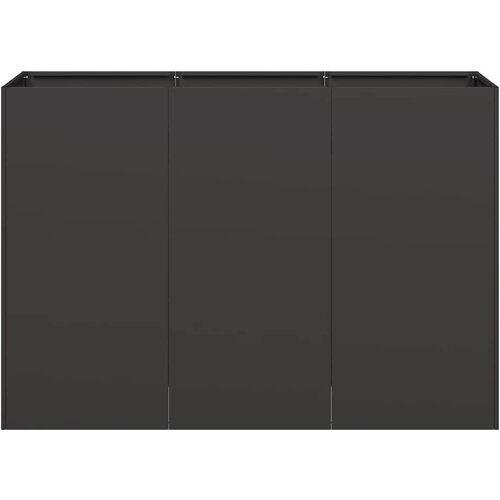  Sadilica crna 120x40x80 cm od hladno valjanog čelika Slike