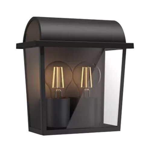 Philips Lampa zidna Retro 2xE27 ALU-PVC crna Cijene