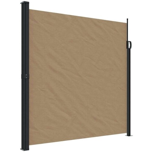  Bočna tenda na uvlačenje smeđesiva 200x300 cm Slike