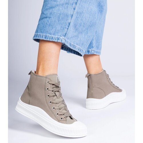 Gemre Green high platform sneakers Guerrino Slike