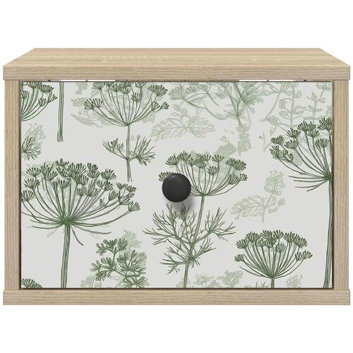  Wall-mounted noćni ormarić GOTHA Hrast sonoma 36 x 33 x 25 cm Slike