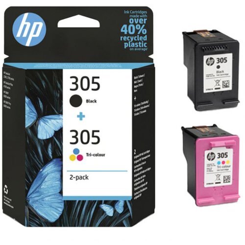 Ink JET HP 6ZD17AE 305BK/305 COLOR MULTIPACK ORIGINAL Cijene