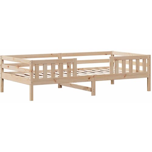  Okvir kreveta bez madraca 90 x 190 cm od masivne borovine Slike