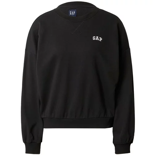 GAP Sweater majica 'JAPAN' crna / bijela