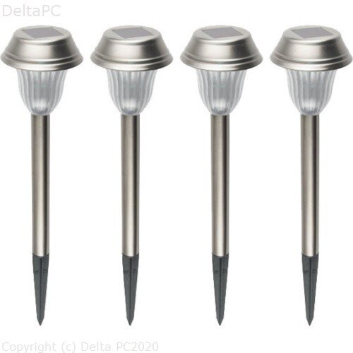  Vrtna LED lampa, metalna, set 4 komada, 200 mAh Cijene