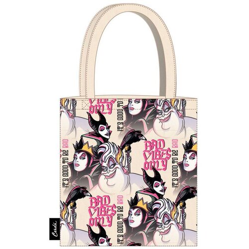 CERDÁ Platnena shopping torba Disney Villains, cvjetni uzorak Cijene