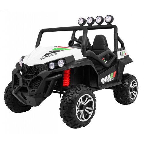  Buggy na akumulator Grand 4x4 LIFT STRONG - dvosjed - bijeli Slike