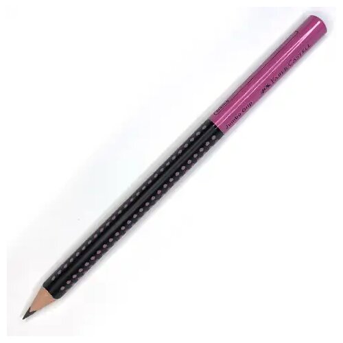 Faber-Castell jumbo grip hb grafitna olovka ružičasto-crna 1kom Cene