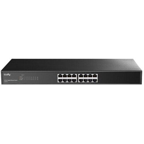 Cudy Preklopite 16-pristanišče Gigabit Metal Switch GS1016, (21408285) Cene