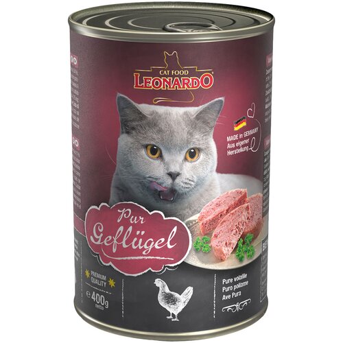 Leonardo All Meat 6 x 400 g - Čista perad Slike