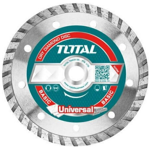 TOTAL TOOLS TOTAL Univerzalna turbo dijamantska rezna ploča 125mm suvo/mokro TAC2131253M Slike