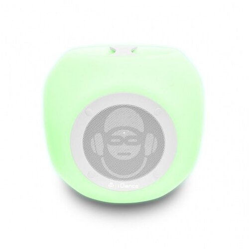 Idance zvučnik vodootporan IPX4, Bluetooth, disco LED, 30W, bat LED CUBE LC-100 Slike