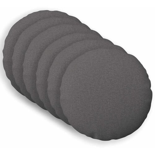  Presvlaka za jastuk 6 kom. HEERLEN Svjetlosiva Promjer 30 cm - Svjetlosiva Promjer 30 cm 6 Cijene