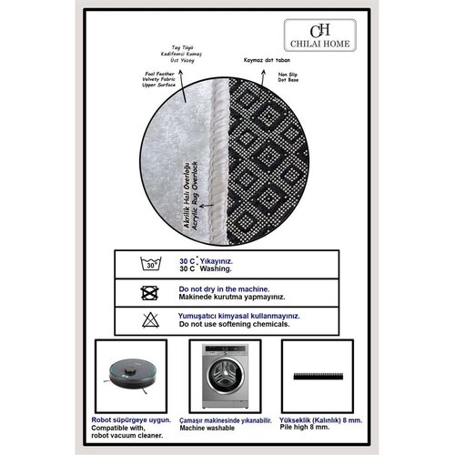  Rasse Multicolor Bathmat Cene