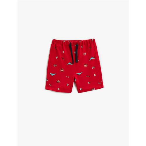 Koton Shorts - Red - Normal Waist Slike