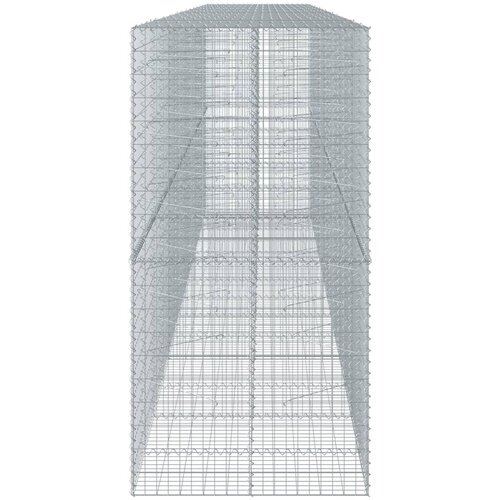  Gabionska ko&amp;scaron;ara s poklopcem 700x100x200 cm pocinčano željezo Slike