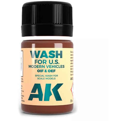 AK Interactive Oif & Oef - US Vehicles Wash Cene