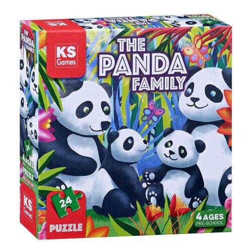 KS Games Igračka puzzle Porodica pandi 24 dijela PRS32706 Cene