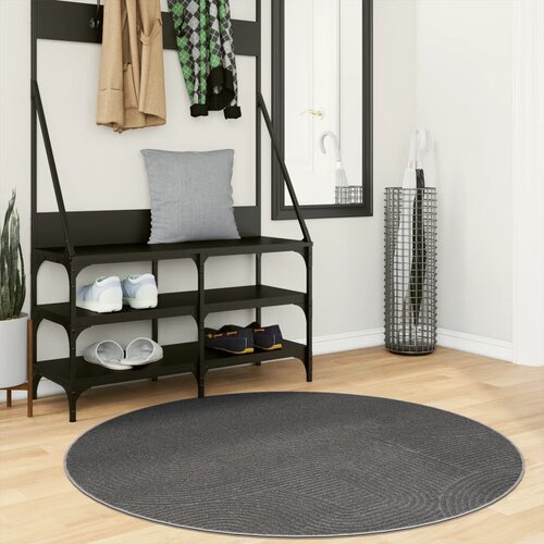 vidaXL Preproga IZA skandinavski videz antracitna Ø 120 cm Cene