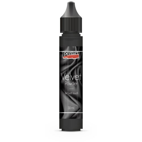  Dekorativni prašak sa efektom somota Pentart 30ml | Black Cene