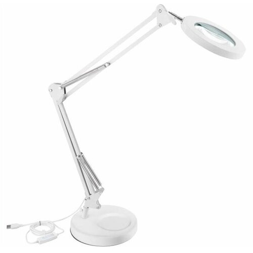 Extol LED prigu&scaron;iva stona lampa sa lupom LED/8W/5V 2900/4500/7500K bela Cene
