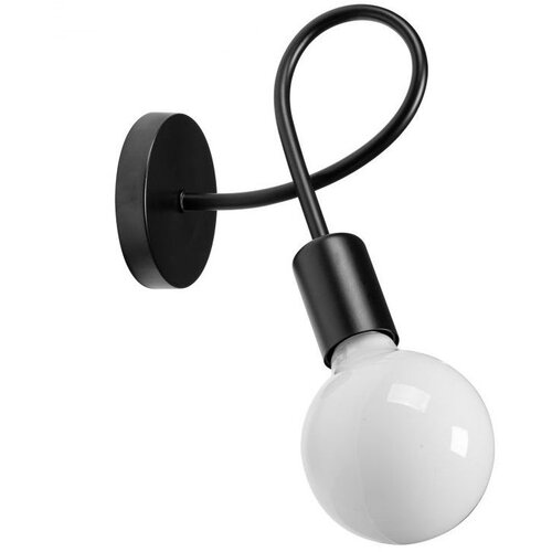 Toolight Zidna svjetiljka metalnA LOFT RAJ Crna 392199 Slike