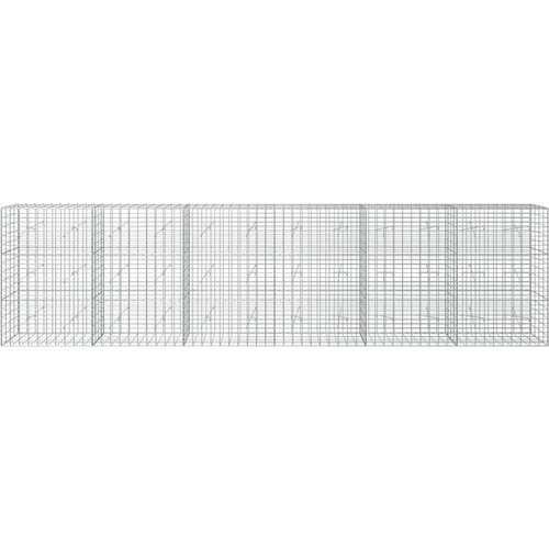  Gabion s žicom debljine 5 mm i mrežom 5x10 cm 600x20x150 cm - 20 cm 150 cm 600 cm Slike